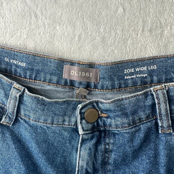DL1961 Zoie Wide Leg Relaxed Vintage Jeans – Size 27 - Picture 4 of 10